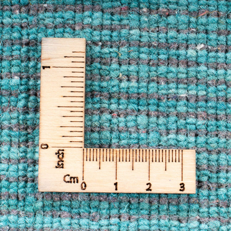 Gabbeh Teppich - Softy quadratisch  - 200 x 200 cm - türkis