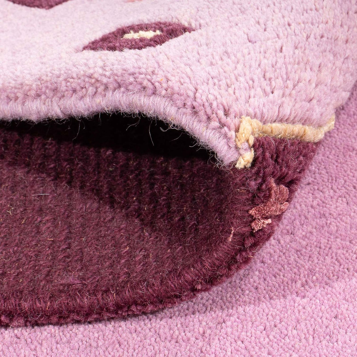 Nepal Teppich - 180 x 123 cm - lila