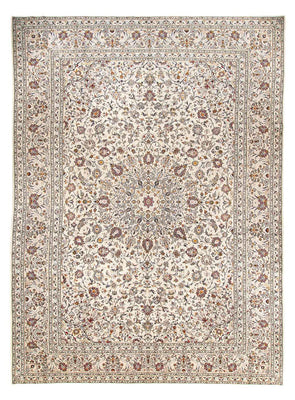 Perserteppich - Keshan - 398 x 295 cm - beige