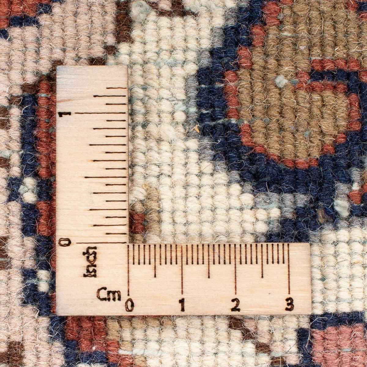 Orientteppich - Indus rund  - 245 x 245 cm - lachs