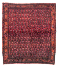 Perserteppich - Nomadic - 150 x 140 cm - rot