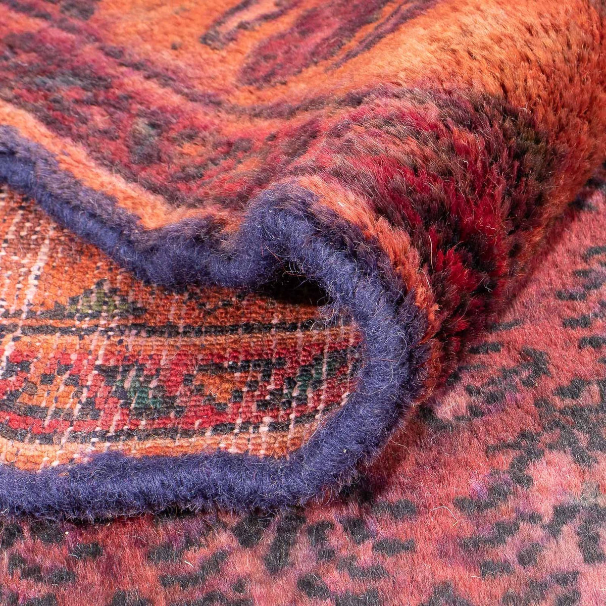 Perserteppich - Nomadic - 150 x 140 cm - rot