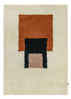 Wollteppich Casablanca - Rechteckig / Bunt / 120 x 170 cm Rechteckig