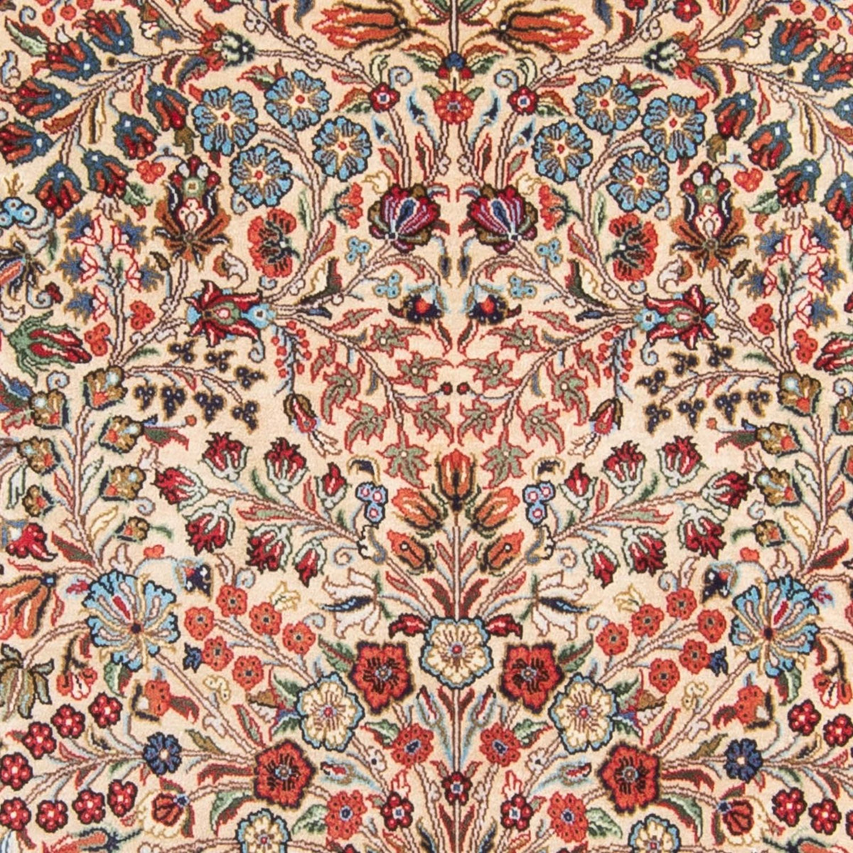 Perserteppich - Ghom - 200 x 137 cm - beige