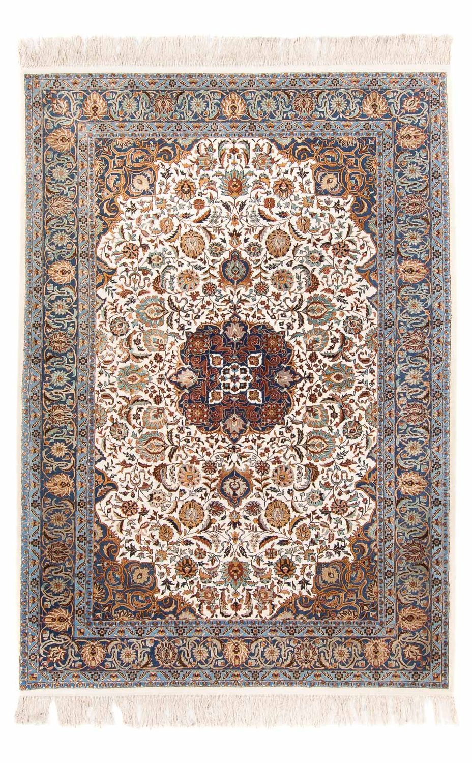 Seidenteppich - China Seide - 275 x 185 cm - creme