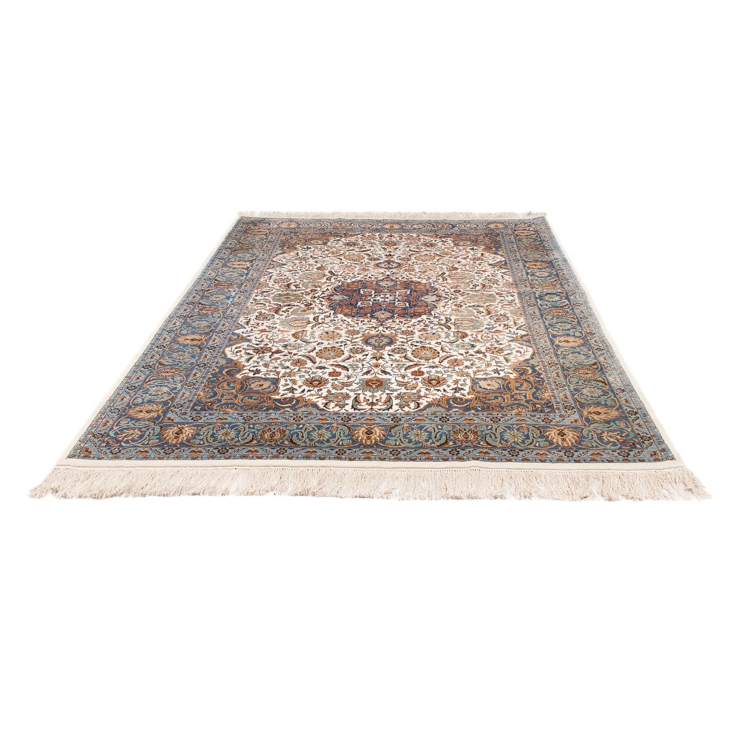 Seidenteppich - China Seide - 275 x 185 cm - creme