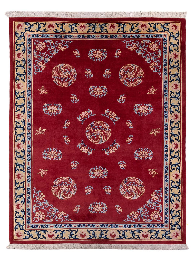 China Teppich 347x250cm - Orientteppich