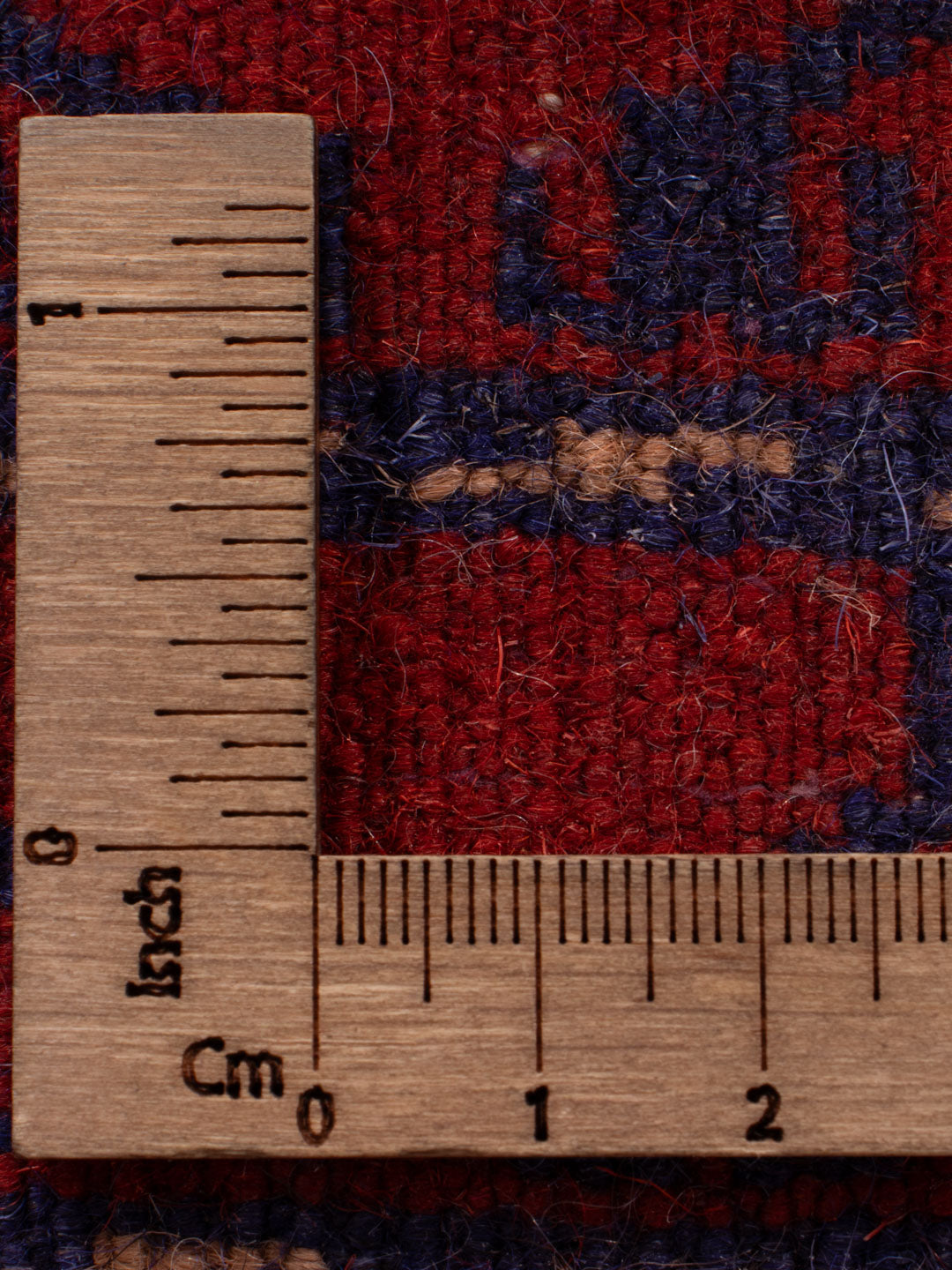 Läufer Turkaman - 300 x 82 cm - dunkelrot