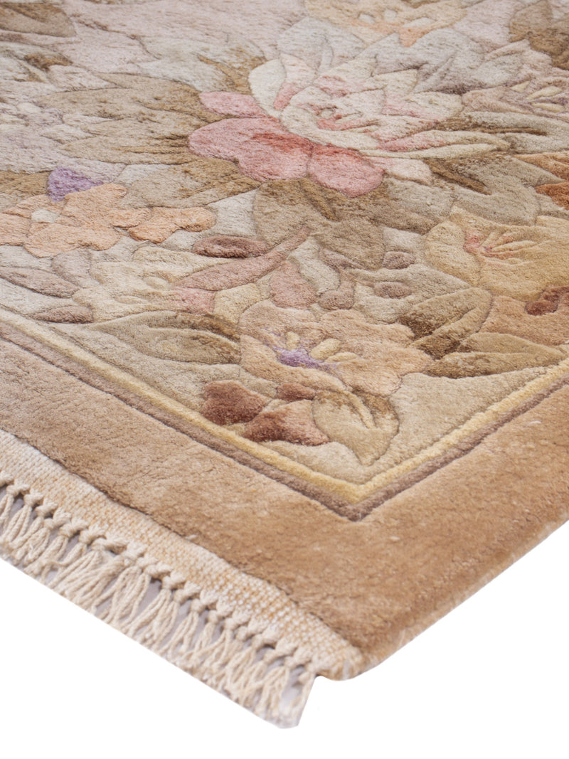 Seidenteppich - China Seide - 140 x 70 cm - hellbeige