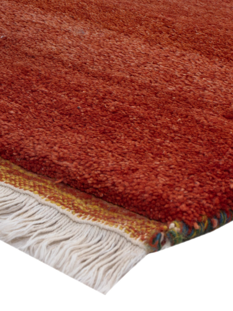 Gabbeh Teppich - Indus - 70 x 140 cm - rost