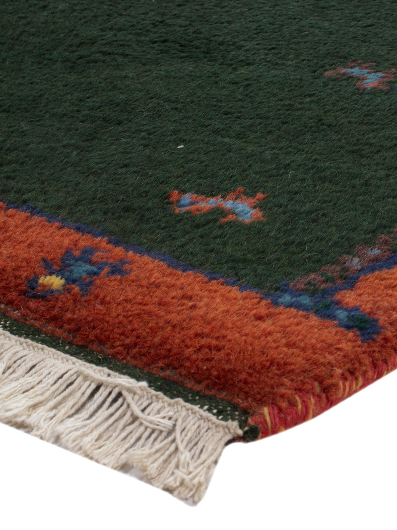 Gabbeh Teppich Indus 200x75cm - Wollteppich