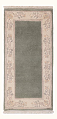 China Teppich - 140 x 70 cm - olivgrün