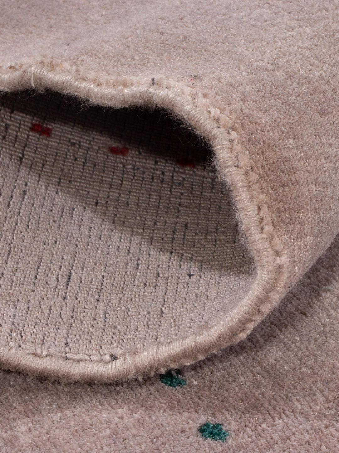 Gabbeh Teppich - Loribaft Softy - 240 x 170 cm - taupe