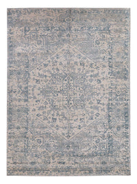 Viskose Teppich - 300 x 230 cm - türkis