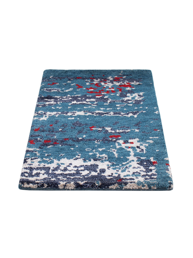 Gabbeh Teppich Indus 90x60cm - Wollteppich