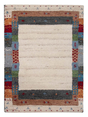Gabbeh Teppich - Indus - 90 x 60 cm - mehrfarbig