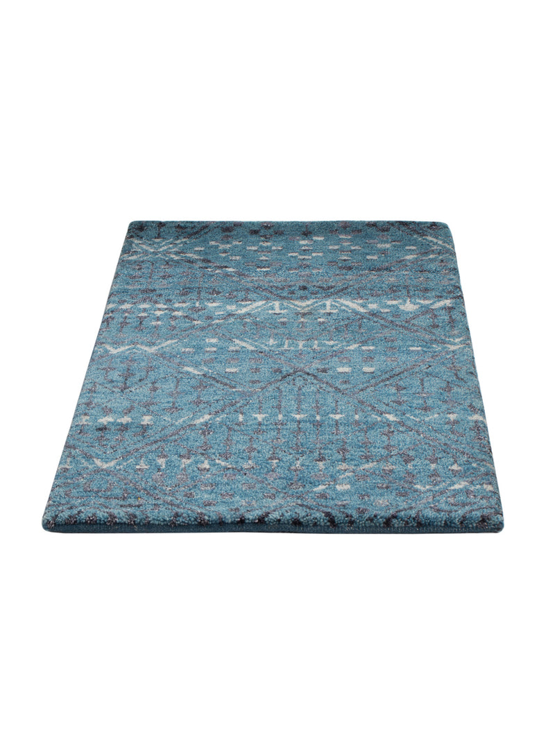 Gabbeh Teppich Indus 90x60cm - Wollteppich