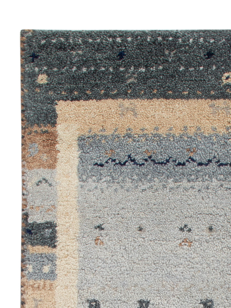 Gabbeh Teppich Indus 60x90cm - Wollteppich
