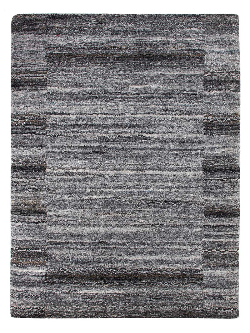 Gabbeh Teppich - Loribaft Softy - 90 x 60 cm - grau