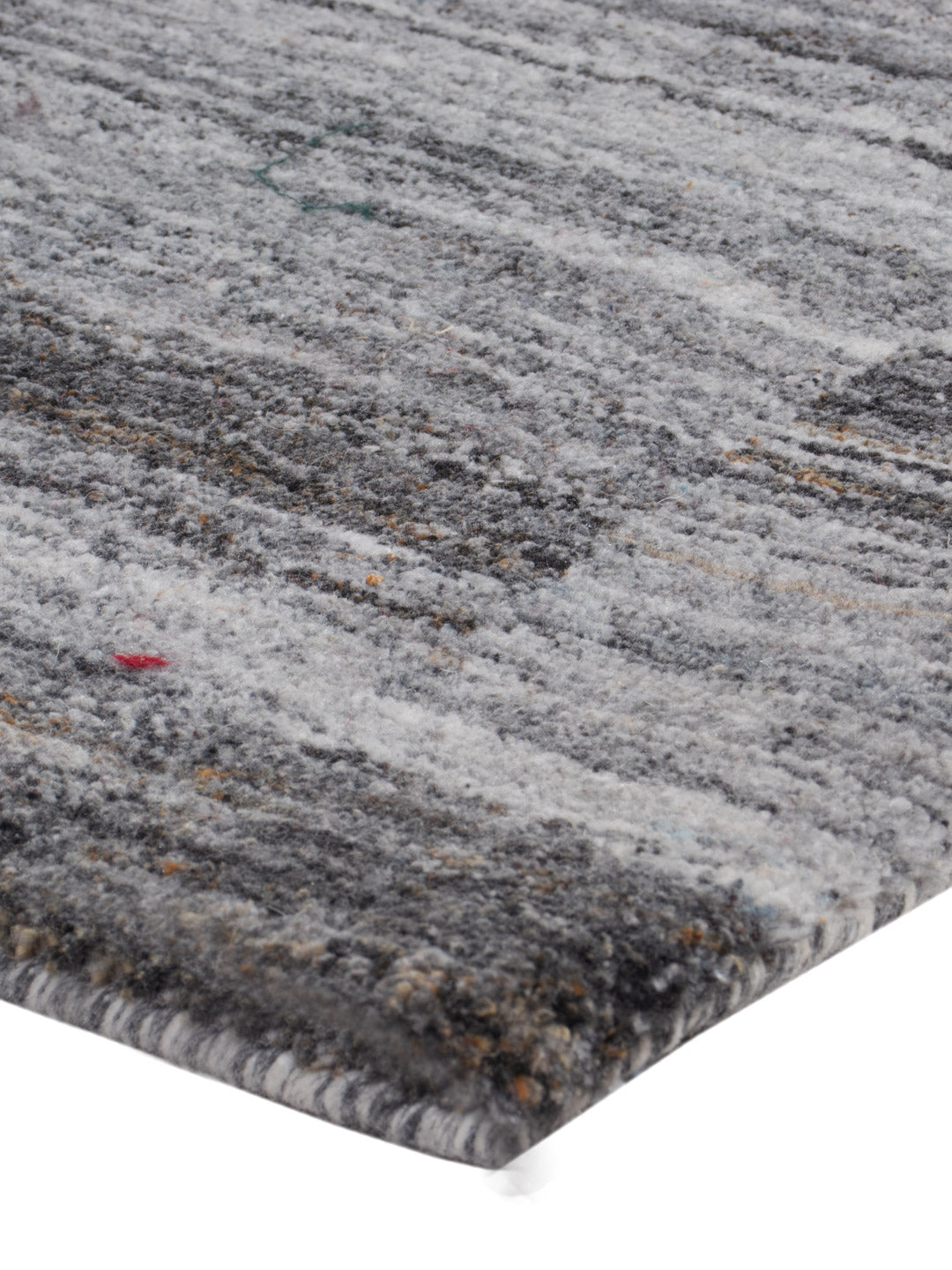 Gabbeh Teppich - Loribaft Softy - 90 x 60 cm - grau