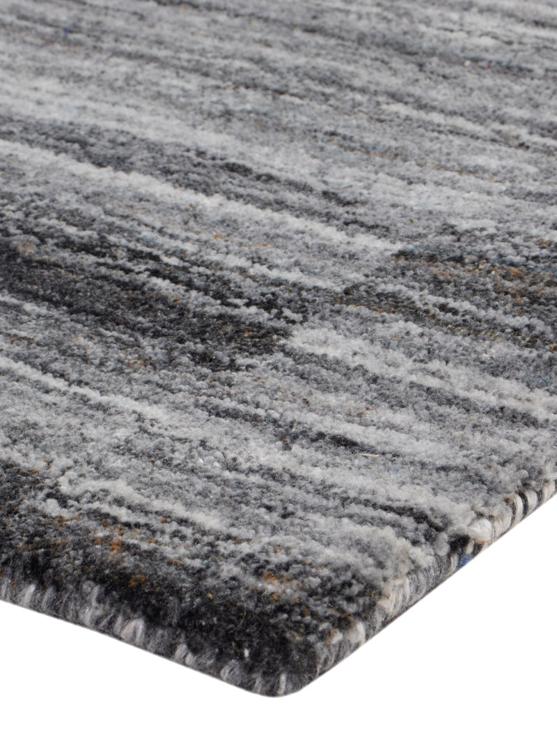 Gabbeh Teppich - Loribaft Softy - 90 x 60 cm - grau