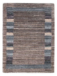 Gabbeh Teppich - Loribaft Softy - 90 x 60 cm - hellbraun