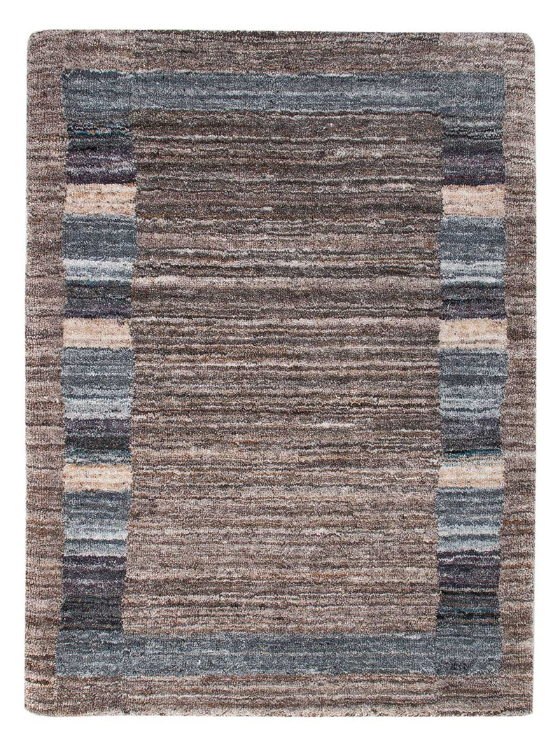 Gabbeh Teppich - Loribaft Softy - 90 x 60 cm - hellbraun