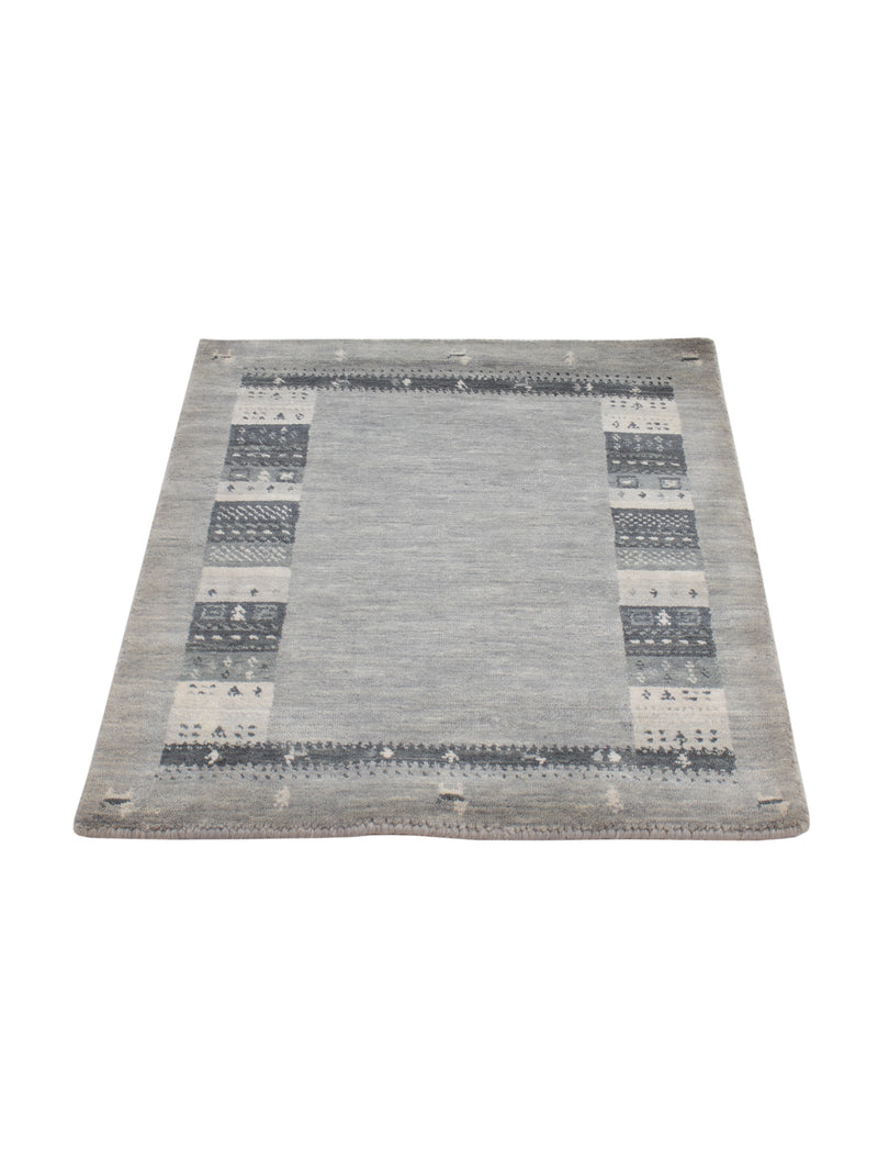 Gabbeh Teppich - Loribaft Softy - 90 x 60 cm - sand
