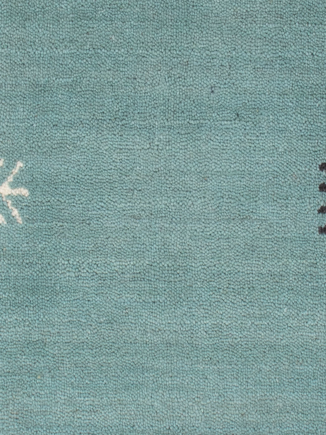 Gabbeh Teppich - Softy - 90 x 60 cm - türkis