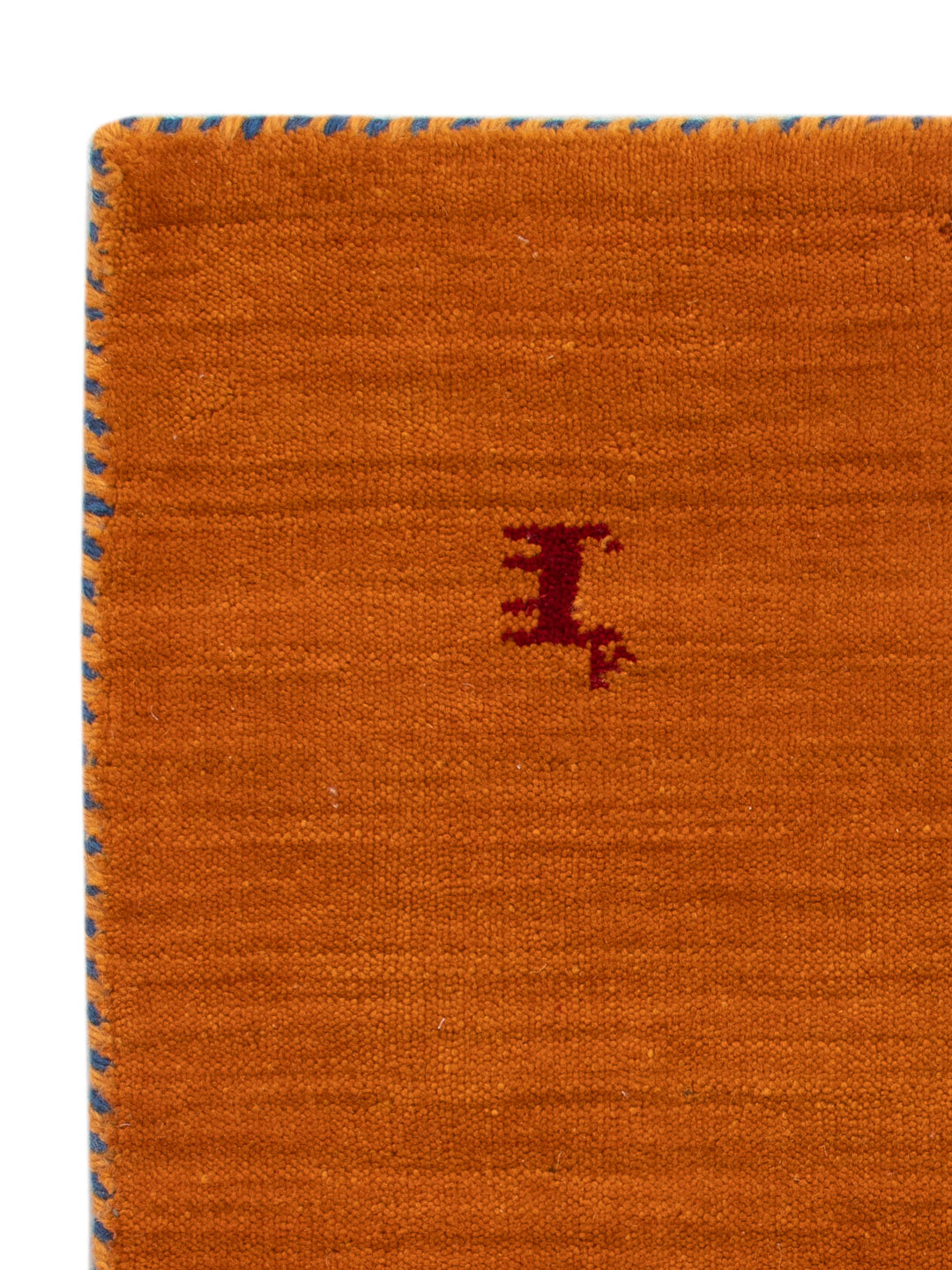 Gabbeh Teppich - Loribaft Softy - 90 x 60 cm - orange