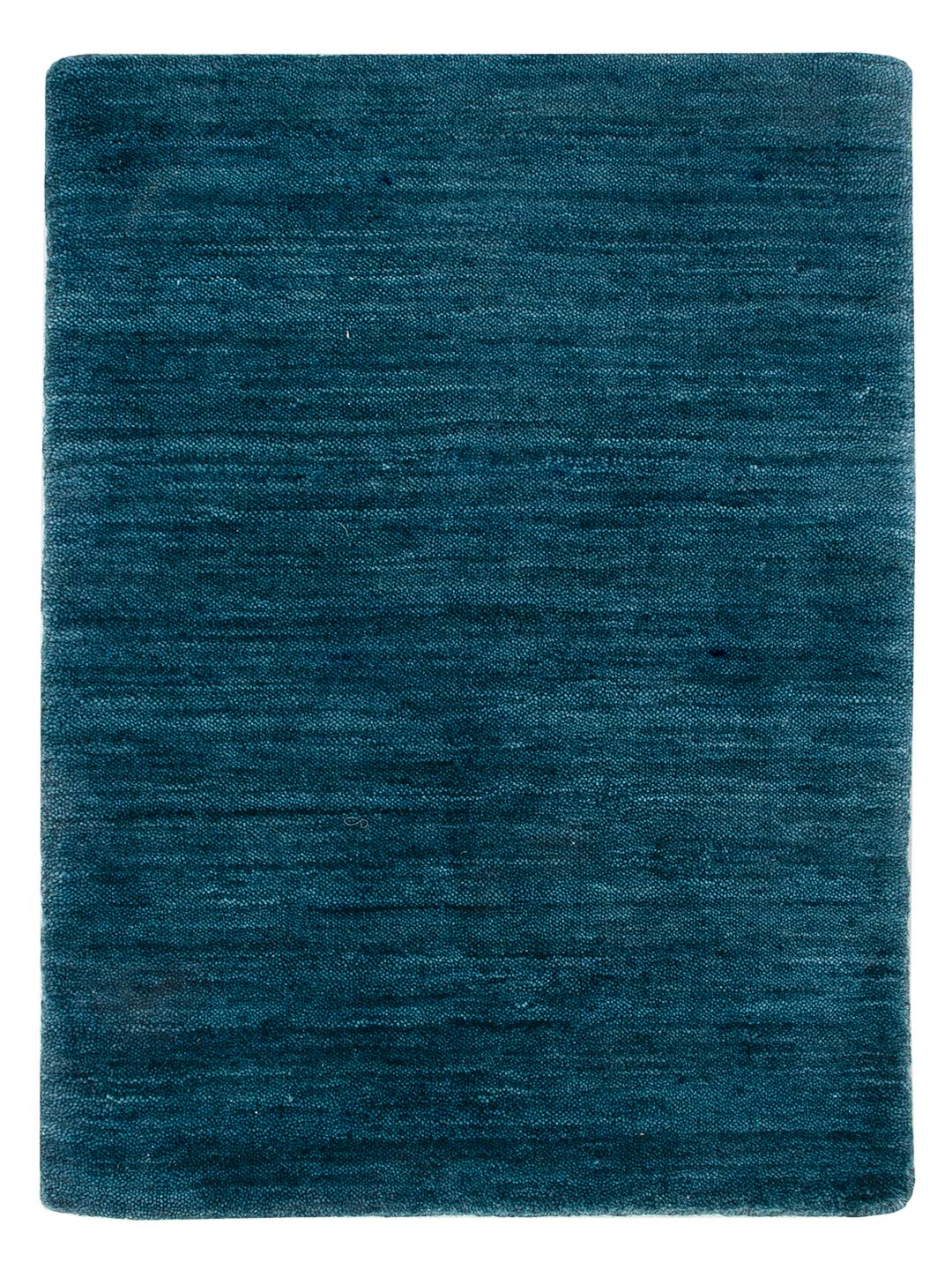 Gabbeh Teppich - Loribaft Softy - 60 x 40 cm - blau