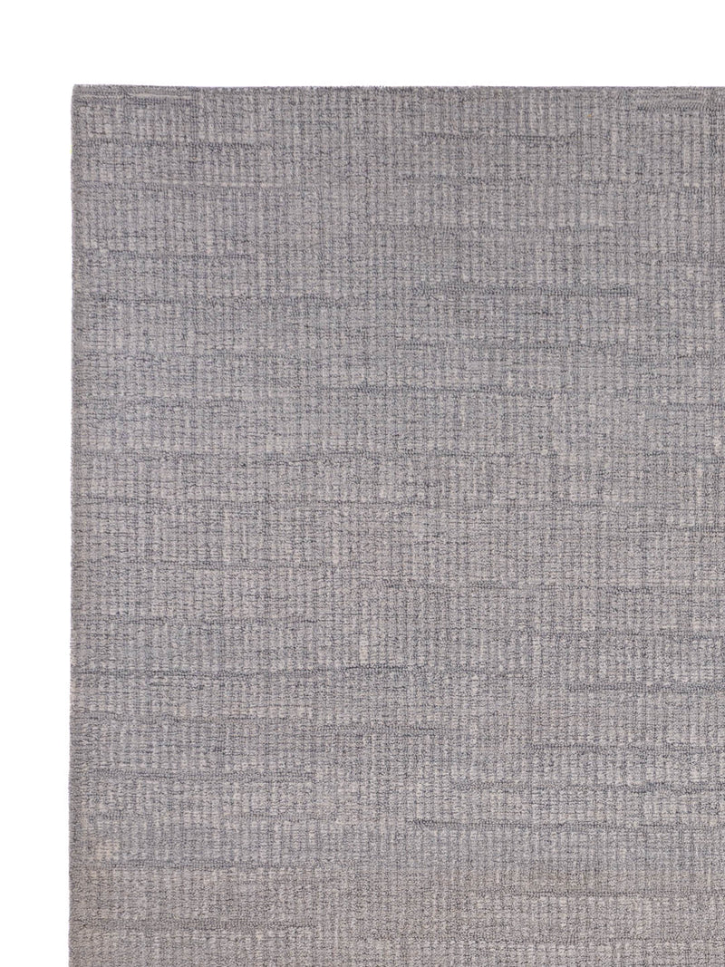 Wollteppich - 295 x 236 cm - hellgrau