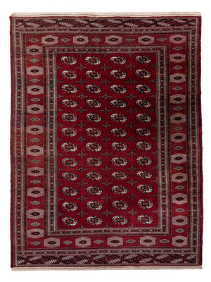 Afghan Teppich - Buchara - 350 x 250 cm - dunkelrot