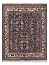 Orientteppich - Keshan - Indus quadratisch  - 200 x 200 cm - dunkelbraun