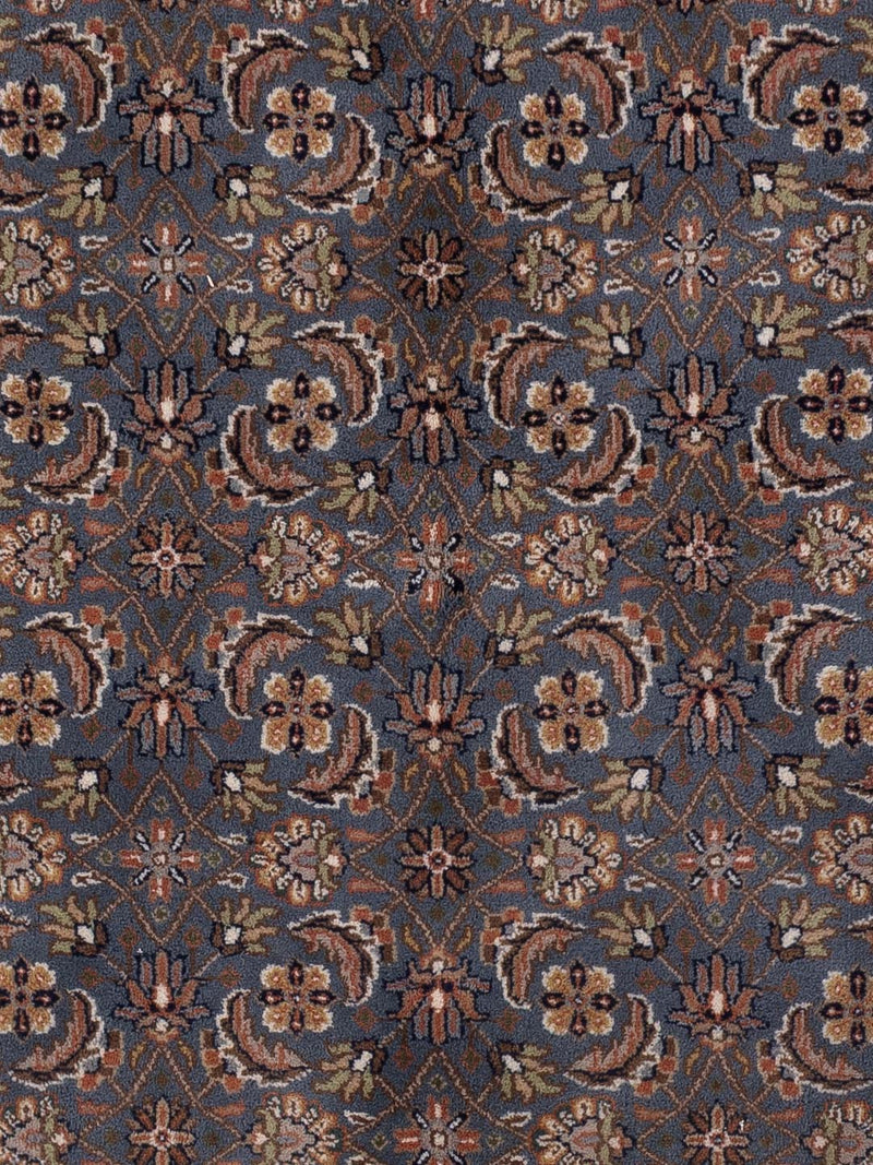 Orientteppich - Keshan - Indus quadratisch  - 200 x 200 cm - dunkelbraun