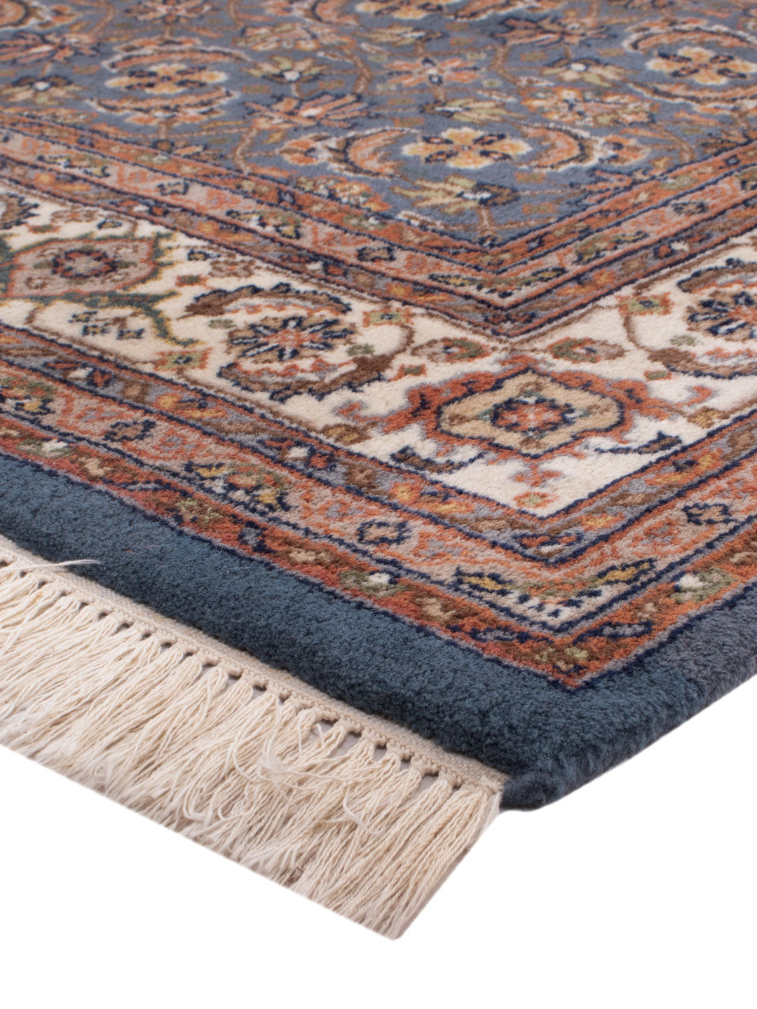 Orientteppich - Keshan - Indus quadratisch  - 200 x 200 cm - dunkelbraun
