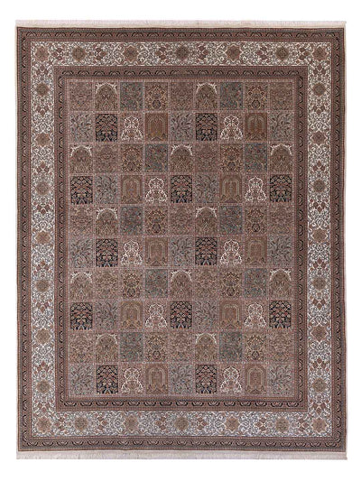 Orientteppich - Ghom - Indus - 306 x 396 cm - dunkelbeige