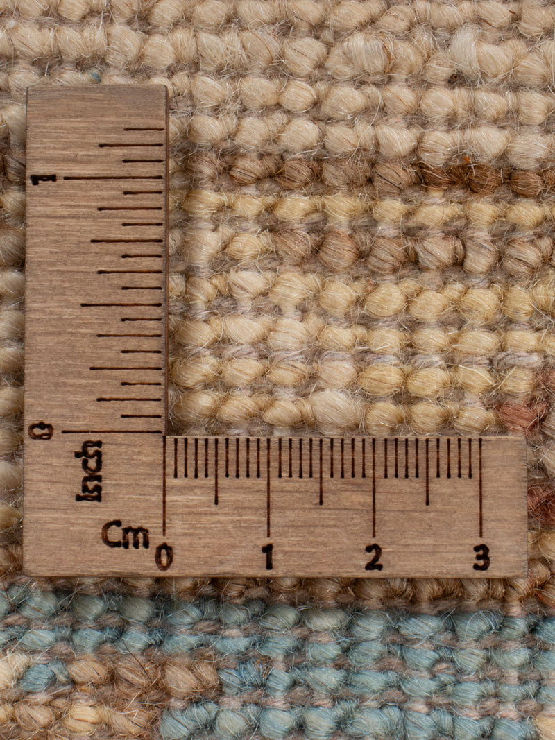 Ziegler Teppich - 189 x 152 cm - hellblau