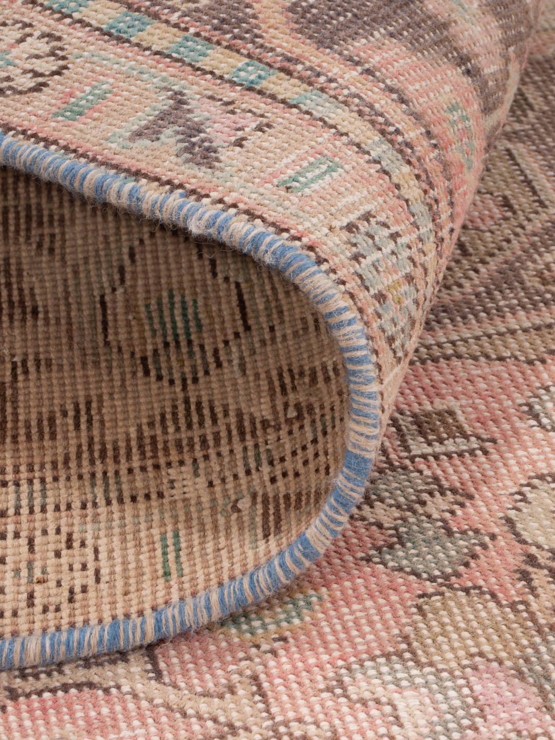 Vintage Teppich - 278 x 194 cm - taupe