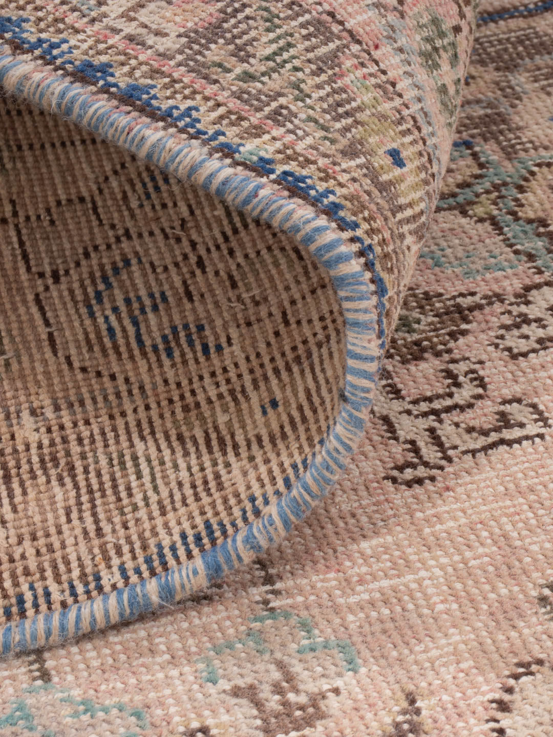 Vintage Teppich - 289 x 187 cm - taupe