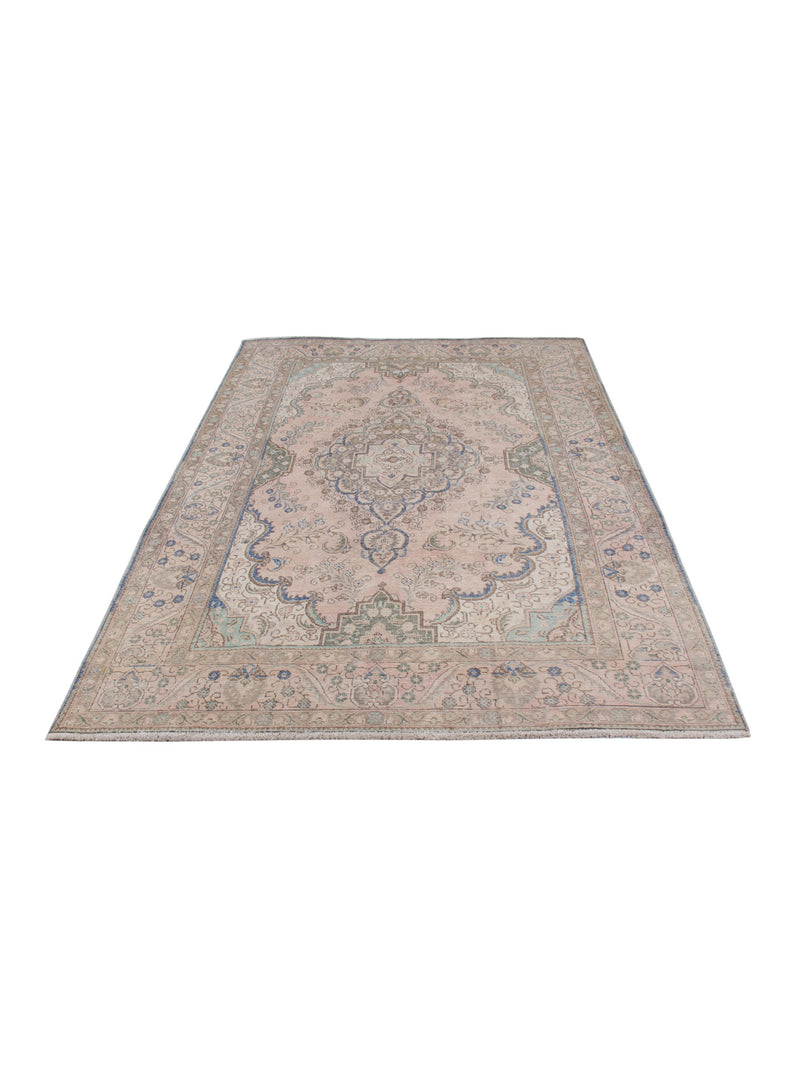 Vintage Teppich - 289 x 187 cm - taupe
