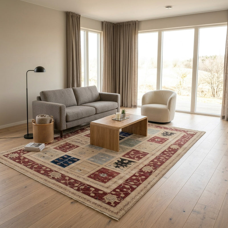 Ziegler Teppich 294x205cm - Orientteppich