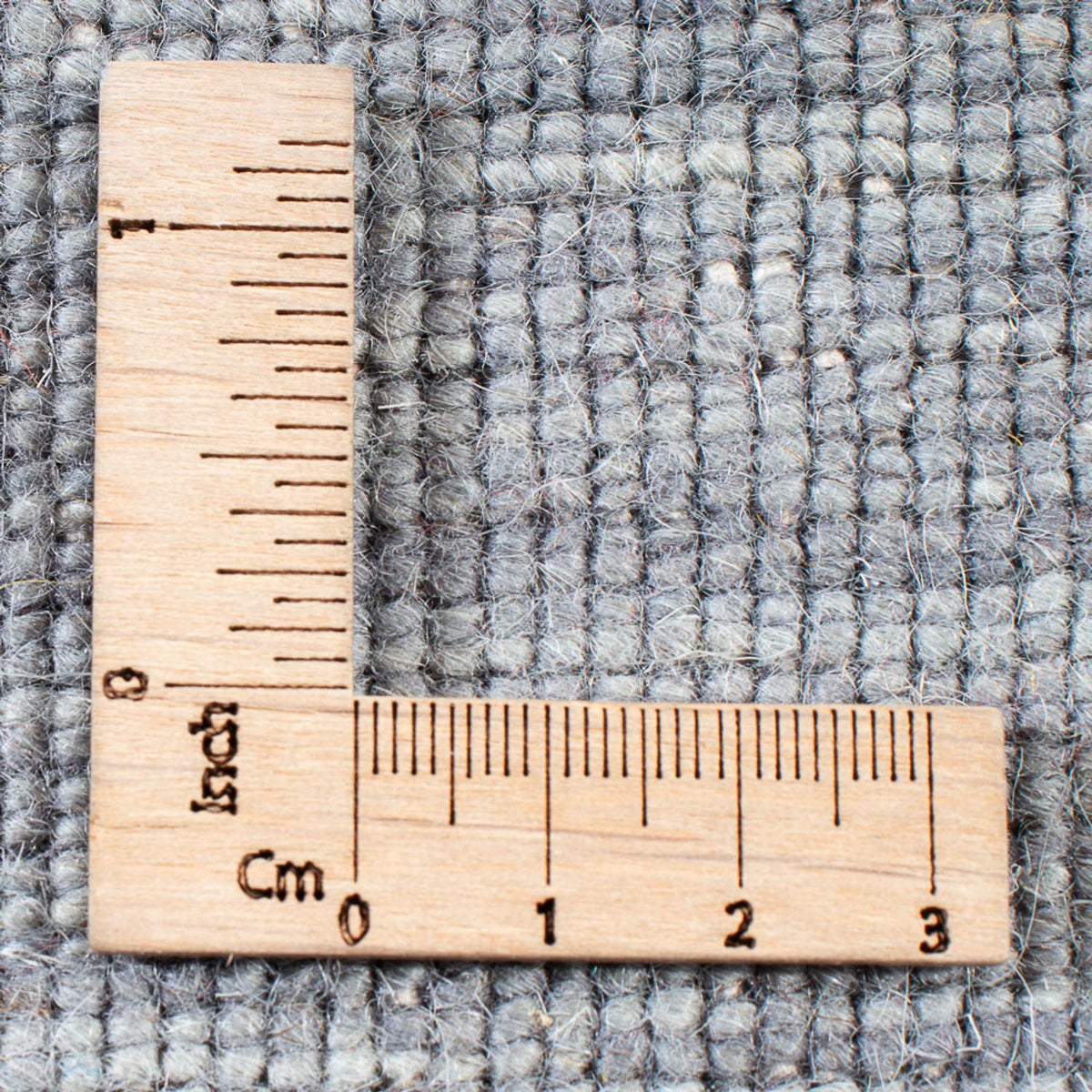 Gabbeh Teppich - Loribaft Indus quadratisch  - 200 x 200 cm - hellgrau