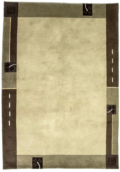 Nepal Teppich 145x202cm - Wollteppich