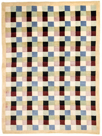 Nepal Teppich 224 x 161 cm - bunt