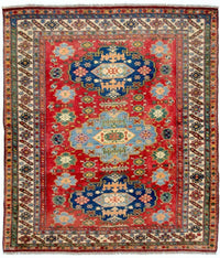 Ziegler Teppich - Kazak 197 x 188 cm - rot