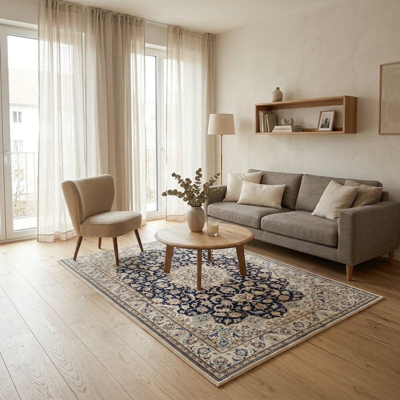 Perserteppich - Nain - Royal 236 x 147 cm Teppich Wohnzimmer