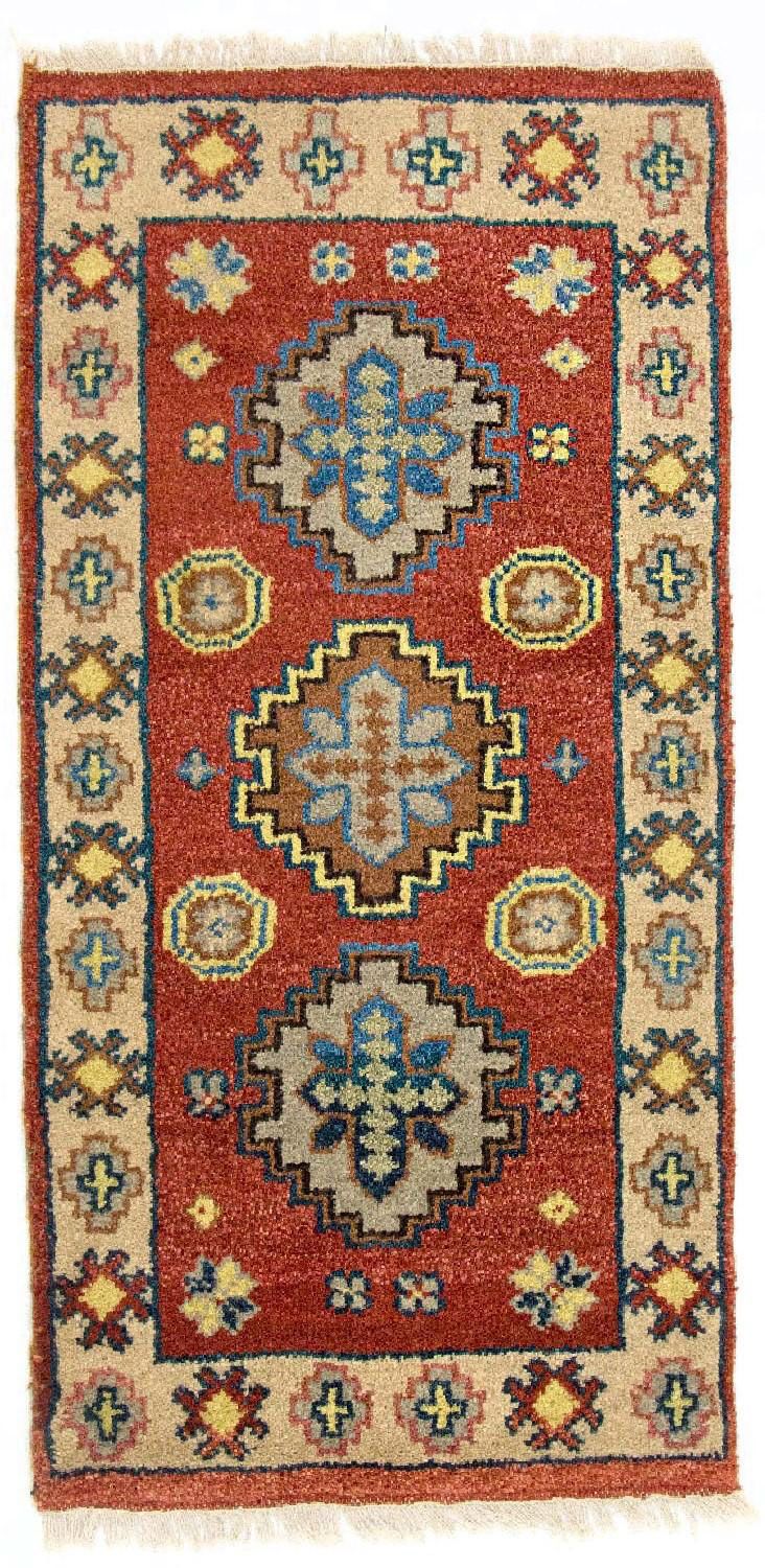 Orientteppich 124 x 63 cm - rot