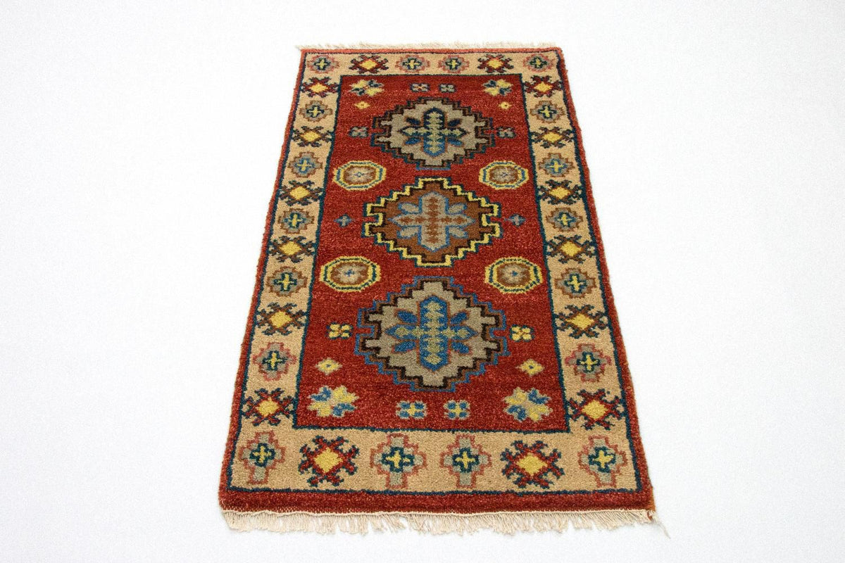 Orientteppich 124 x 63 cm - rot