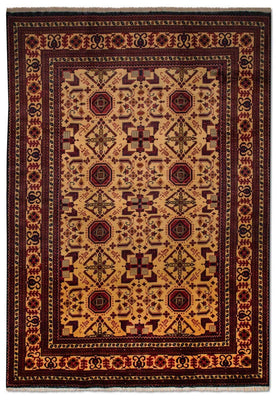 Afghan Teppich - Hatschlu 290 x 202 cm